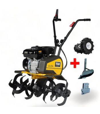 Motobineuse thermique puissante 5 6cv 2 vitesses 3 largeurs de travail jusqu'à 85cm TEXAS Lilli 534TG