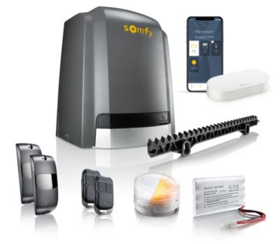 Motorisation de portail coulissant Somfy SlidyMoove 600 Connect