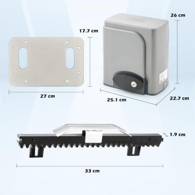Lot De 2 Télécommandes CO-Z Pour Portail Coulissant – Compatible Et Durable