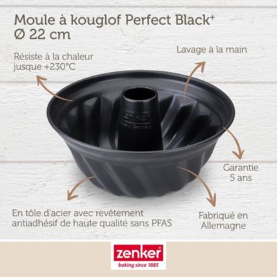 Moule à kouglof 22 cm Zenker PerfectBack+