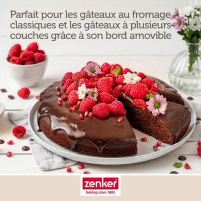 Moule à manqué à charnière 26 cm Zenker PerfectBack+
