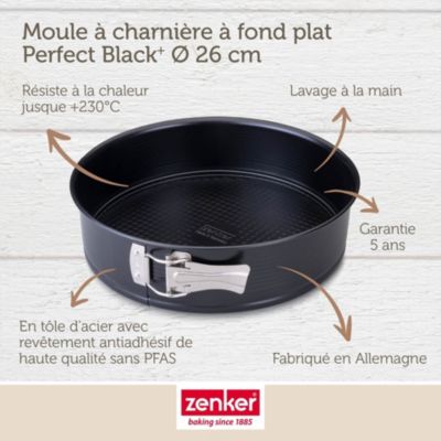 Moule à manqué à charnière 26 cm Zenker PerfectBack+
