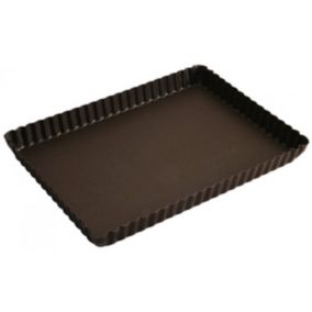 Moule à tarte rectangulaire 29x20.5cm Gobel 225710