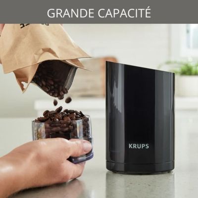 Moulin à café électrique KRUPS Fast Touch - 200 watts