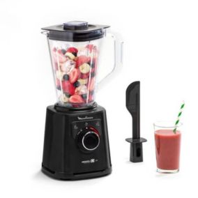 Moulinex Blender, Bol léger incassable 2 L, Mixeur haute vitesse, Lames Powelix Life, Nettoyage