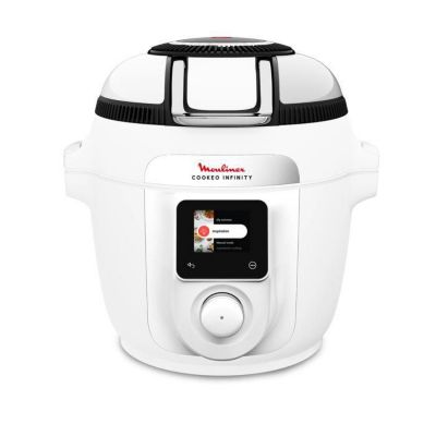 Moulinex Cookeo Infinity, Air fryer + multicuiseur sous pression, Sans pale de mélange, 16 programmes