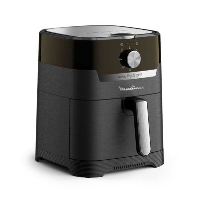 MOULINEX EASY FRY & GRILL MECA EZ501 EZ501810 Easy Fry & Grill, 2-en-1, cuisine plus saine, air fryer + grill