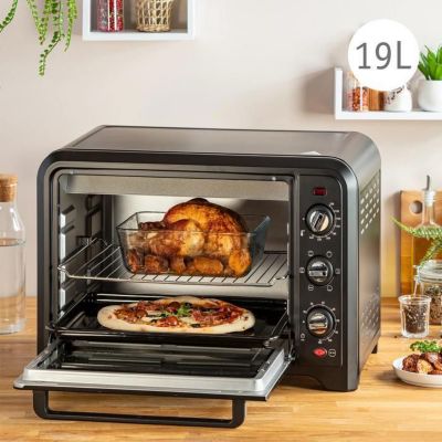 Moulinex Optimo 19L Four Electrique posable, Chaleur tournante, 6 Modes ...