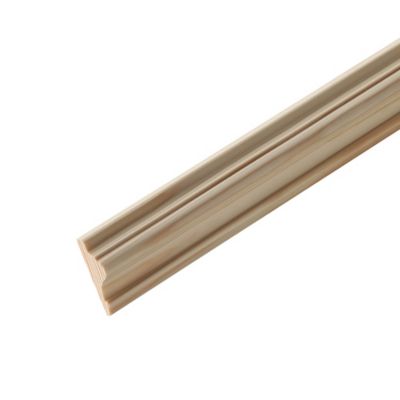 Moulure décorative pin 15 x 45 mm L.2,4 m Castorama