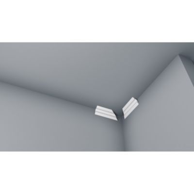 Moulure de plafond Polystyrène HD 50 x 50 x 190 - D8-INTERNAL-CORNERS DECOFLAIR - 1 pièce