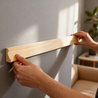 Moulure décorative pin 15 x 29 mm L.2,4 m