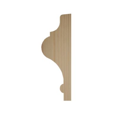 Moulure décorative pin 15 x 45 mm L.2,4 m
