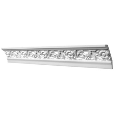 Moulure polystyrène expansé Gracia 2 m x 50 mm, h.80 mm