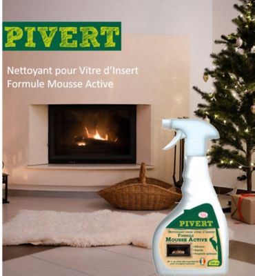 Mousse active Pivert pour vitre d'insert 500 ml