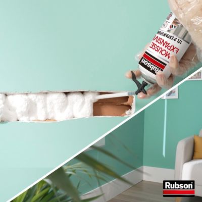 Mousse expansive Rubson aérosol multi-usages 12L