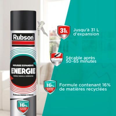 Mousse expansive Rubson energie 750ml