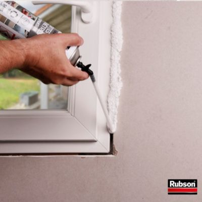 Mousse expansive Rubson Portes et Fenêtres aérosol 500ml