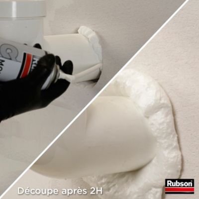 Mousse expansive Rubson Portes et Fenêtres aérosol 750ml
