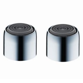 Mousseur Ecosmart Femelle 22 x 100 Hansgrohe lot de 2