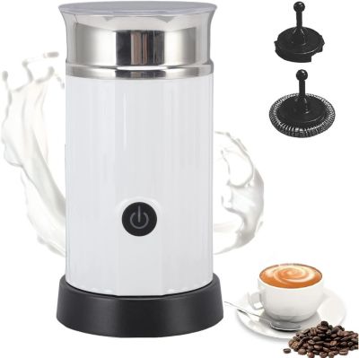 Mousseur à Lait Automatique 240 ml Acier Inoxydable