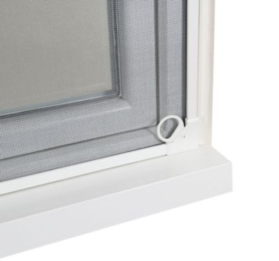 Moustiquaire cadre aimanté sans perçage - L130 x H160cm - Blanc