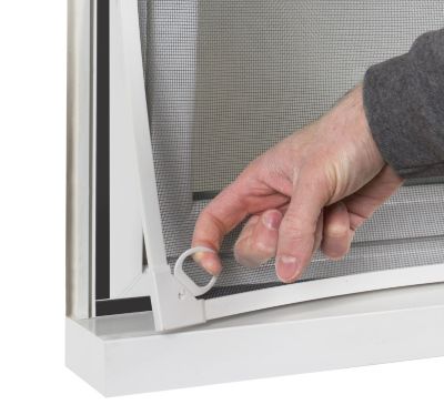 Moustiquaire cadre aimanté sans perçage - L130 x H160cm - Blanc
