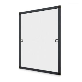 Moustiquaire cadre recoupable 1300 x 1500mm gris anthracite