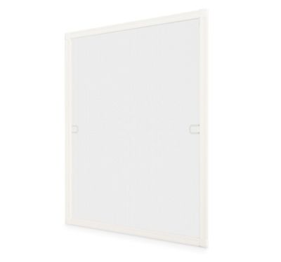 Moustiquaire cadre recoupable L85 x H85cm - Blanc