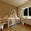 Moustiquaire ciel de lit bébé blanc Kocoon 100 x 56 cm