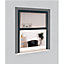 Moustiquaire de fenêtre en alu gris 125 x h.170 cm