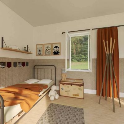 Moustiquaire de fenêtre enroulable en aluminium blanc Kocoon L.125 x h.150 cm
