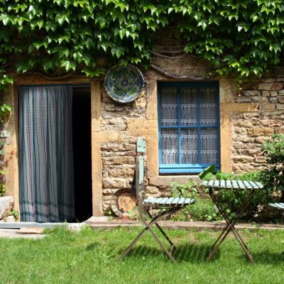 Moustiquaire de porte en coton couleurs 140 x 225 cm