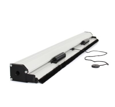 Moustiquaire Enroulable pour Fenêtre - L.125 x H.160cm Recoupable - Alu Blanc - Store Moustiquaire
