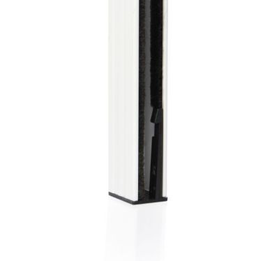 Moustiquaire Enroulable pour Fenêtre - L.125 x H.160cm Recoupable - Alu Blanc - Store Moustiquaire