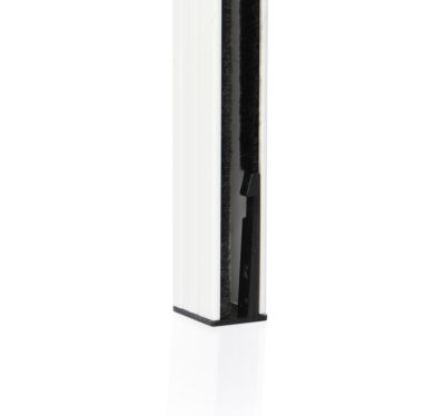 Moustiquaire Enroulable pour Fenêtre - L.80 x H.130cm Recoupable - Alu Gris Anthracite - Store Moustiquaire