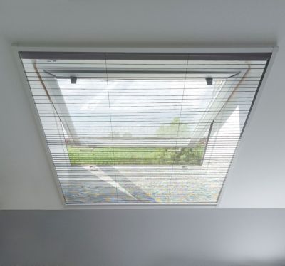 Moustiquaire pour Fenêtre de Toit - L.140 x H.170cm Recoupable - Store Plissé