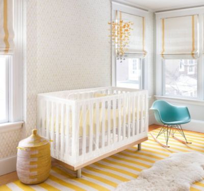 Moustiquaire pour Lit Bébé avec Fermeture Zippée - L.120 x H.60cm