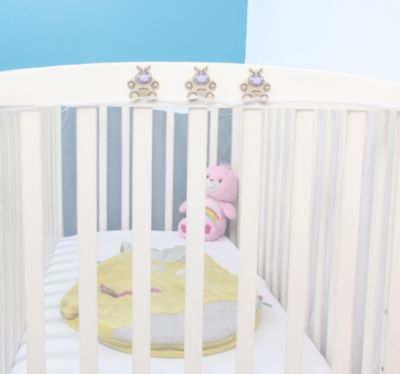 Moustiquaire pour Lit Bébé avec Fermeture Zippée - L.120 x H.60cm