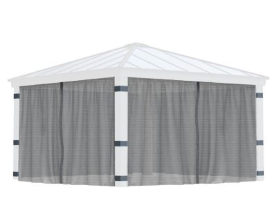 Moustiquaire pour pergola Dallas Canopia l.4,35 x h.2,12 m