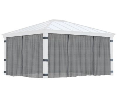 Moustiquaire pour pergola Dallas Canopia l.4,66 x h.2,12 m
