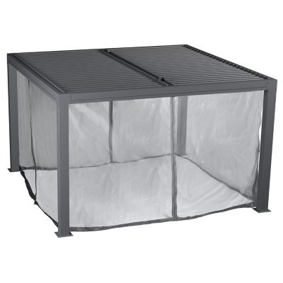 Moustiquaire pour pergola Hespéride Majae 3,6 x 3,6 m