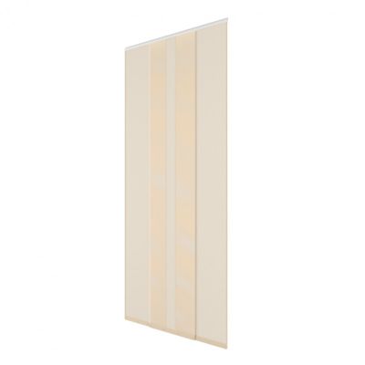 Moustiquaire rideau ivoire L100 cm x H230 cm