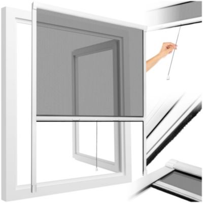 Moustiquaire store pour fenêtre en Aluminium Découpe individuelle