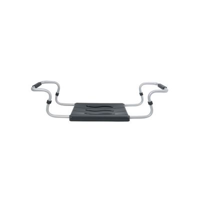 MSV Grand siège de baignoire extensible 5070cm Gris  Max 120kg