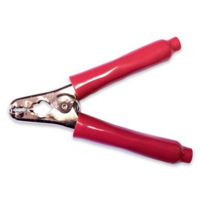 Mueller Electric BU-41A-2 pince batterie acier trempé plaquée cuivre, rouge, 200 A