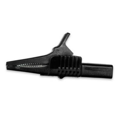 Mueller Electric BU-65-0 pince crocodile isolée noir, plage de serrage max. 19 mm, 30 A