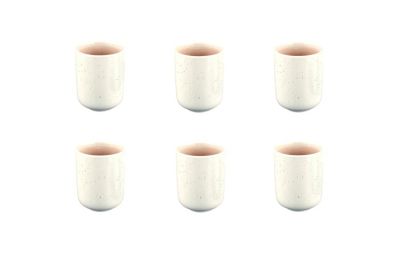 Mug OXYGEN 30cl - 6 pièces - Rose poudre