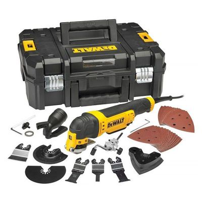 Multi-cutter filaire 300 W DWE315KT avec 32 accessoires et coffret T-STAK