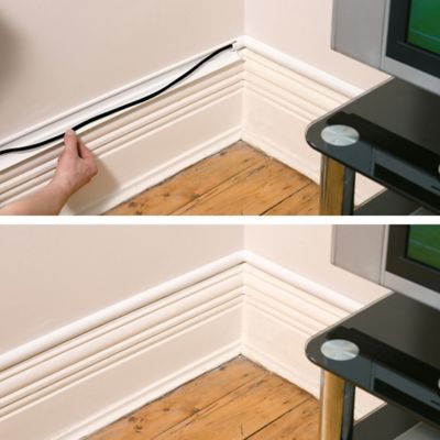 Multi-pack d'accessoires pour goulotte D-Line blanc 30 x 15 mm