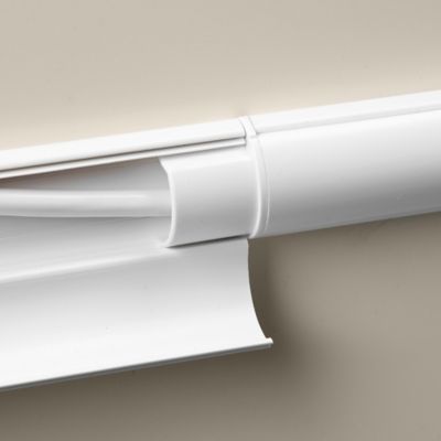 Multi-pack d'accessoires pour goulotte D-Line blanche 16 x 8 mm